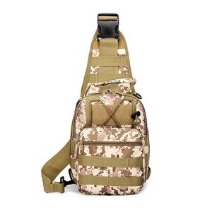 Tactical Sling Bag Military Crossbody Shoulder Backpack EDC Hiking Outdoor Bag